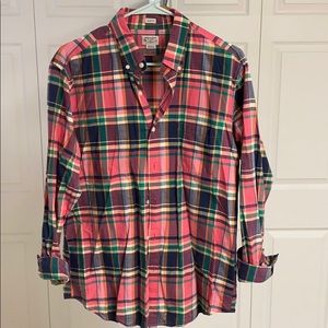 J. Crew Summer Plaid Button Up